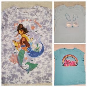 Bundle Disney Princess Tie-Dye Kids Shirt